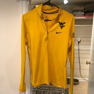 West Virginia mountaineers dry fit pull over